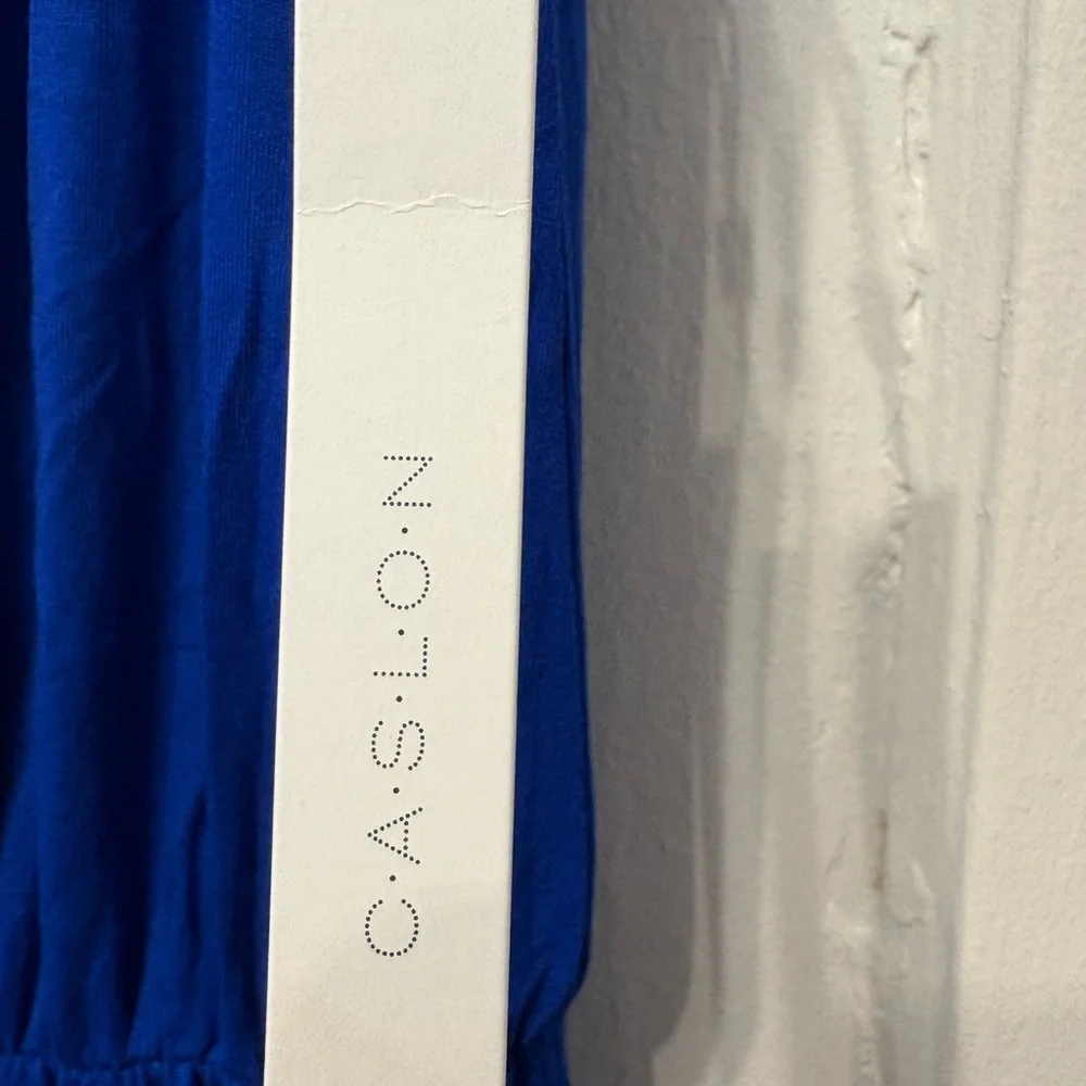 Caslon Vibrant Blue Sleeveless Maxi Dress - Picture 4 of 6